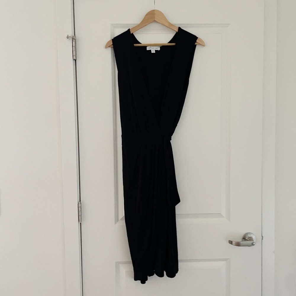 Amour Vert Modal Blend Wrap Dress